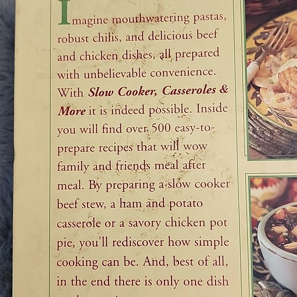Favorite Brand Name Slow Cooker‎ Casseroles And More Cookbook